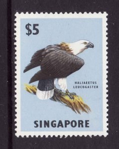 Singapore-Sc#69-unused light hinged-Sea Eagle-Birds-1963-