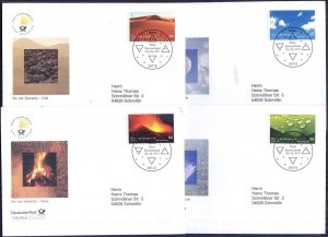 Germany 2011 Four Elements Mi. 2852/5 FDC