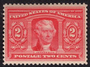 US #324 Very Fine, w/Original Gum. Never Hinged.