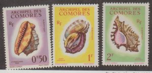 Comoro Islands Scott #48-49-50 Stamp - Mint NH Set