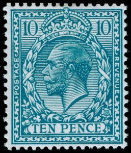 SG394a SPEC N31(-), 10d pale turquoise-blue, M MINT. UNLISTED. 