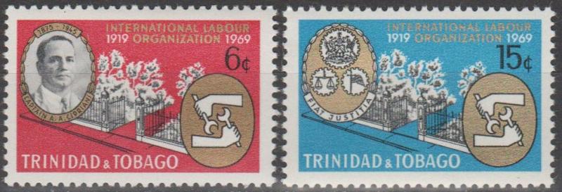 Trinidad & Tobago #160-61  MNH F-VF  (ST2608)