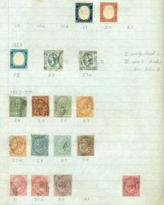 ITALY - 1862 - 1970, Nice collection on home made pages, mostly used w/some mint