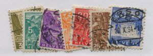 SWITZERLAND   219-25   USED