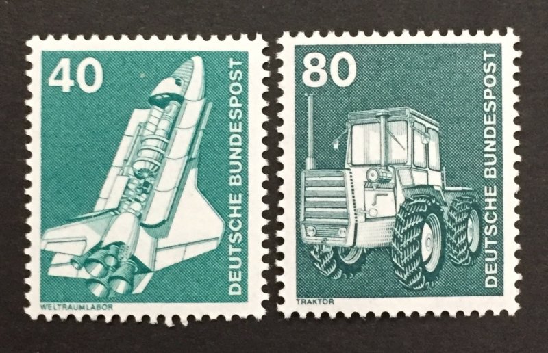 Germany  1975-82 #1174,1178, Definitive's, MNH.