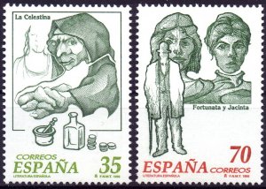 Spain. 1998. 3379-80. literature. MNH.