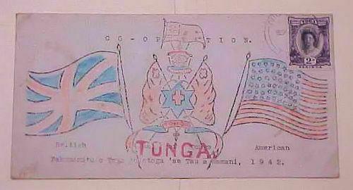 TONGA #76 NUKUALOFA 1942