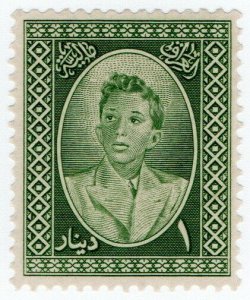 (I.B) Iraq Revenue : Duty Stamp 1D (King Faisal II)