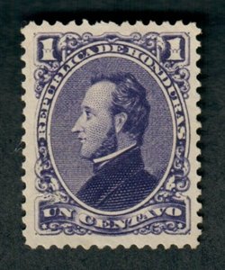 Honduras #30 Mint No Gum single