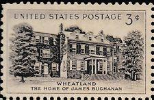 SCOTT# 1081 MINT WHEATLAND HOME NEVER HINGED POST OFFICE FRESH