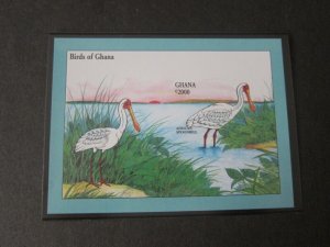 Ghana 1994 Sc 1689-90 Imperf. Bird set MNH