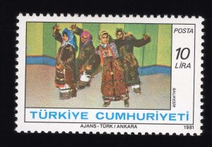 Turkey Scott #2175-2179 Stamp - Mint NH Set