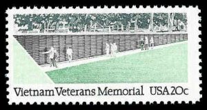 PCBstamps   US #2109 20c Vietnam Memorial, MNH, (36)