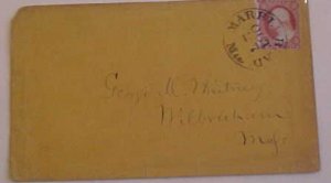 US  #26  MARBLE HEAD   1859 