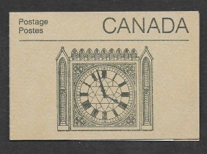 Canada BK92a: 1c (938), 6c (942), 36c (948), Peace Tower cover, Parliament, VF