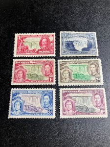 Southern Rhodesia Scott 33 37A-41 Mint