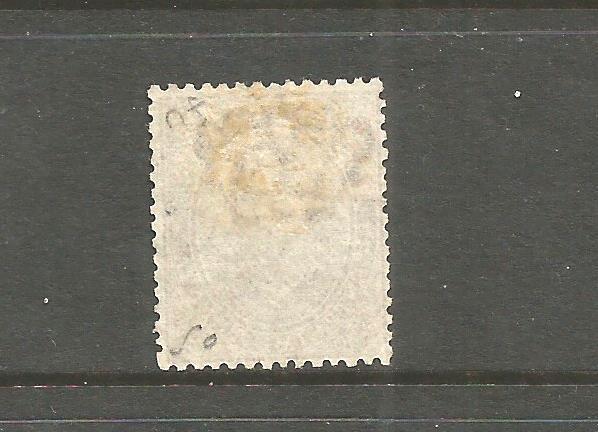 ITALY 1879  30c BROWN  FU SIGNED   Sc 49  SG 35