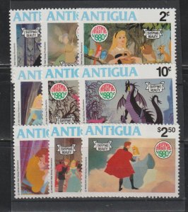 Antigua SC  592-600 Mint Never Hinged