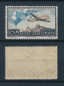 [73744] San Marino 1951 Aircraft Airmail (Scott #C77) MNH VF