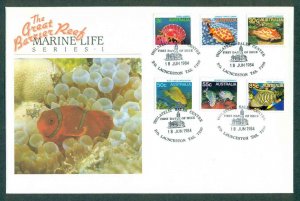 Australia 1984 Marine Life Series I, Launceston FDC lot51220