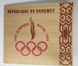 REPUBLIQUE DU DAHOMEY Jeux Olympiques Mexico 1968