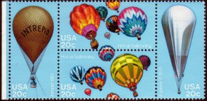 US Scott # 2032-2035 MNH Single Balloons Issue
