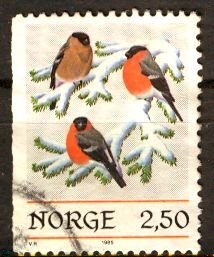 Norway; 1985: Sc. # 872: Used Single Stamp