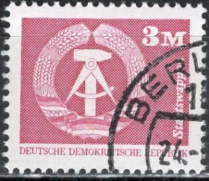 Germany DDR; 1980-81: Sc. # 2085: O/Used Small CTO Single Stamp