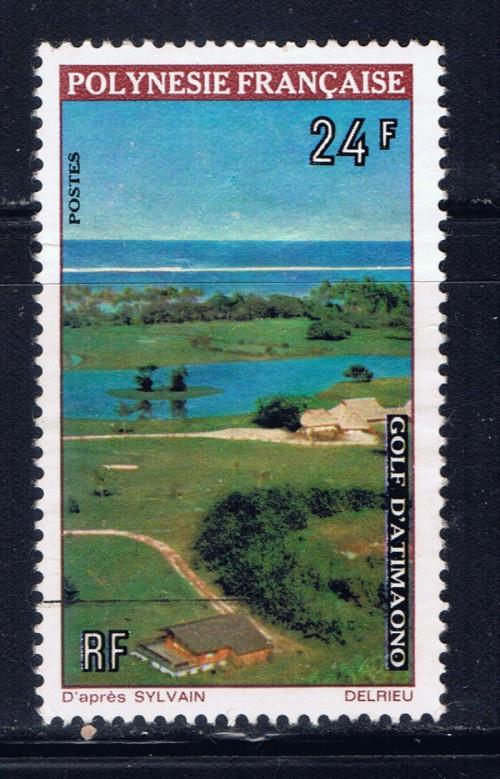 French Polynesia 276 Used 1974 Golf Course 