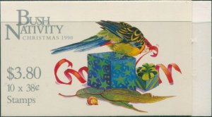 Australia booklet 1990 SG1272 38c Christmas MNH