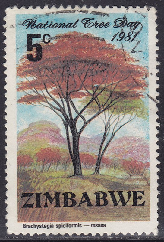 Zimbabwe 442  National Tree Day 1981