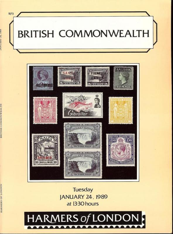 Harmers: Sale # 4537  -  British Commonwealth, Harmers - ...