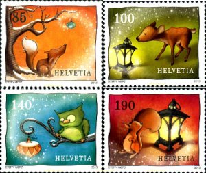 314299 MNH SUIZA 2013 NAVIDAD