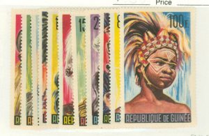 Guinea #361-371 Unused Single (Complete Set)