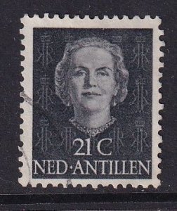 Netherlands Antilles   #220 used 1950  Juliana 21c