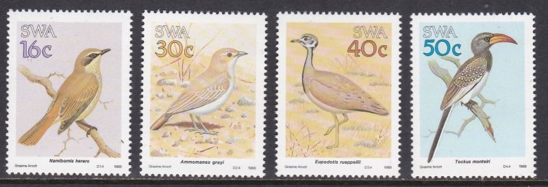 SWA / Namibia, Fauna, Birds MNH / 1988