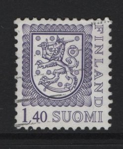 Finland   #632  used  1979  coat of Arms  1.40m