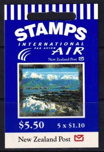 New Zealand 2000 Scenic Definitives $1.10 Kaikoura Coast MNH Booklet SC 1640a