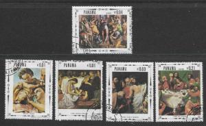 Panama Scott 482-482E  NHCTOs  Short set