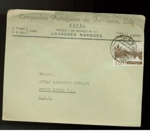 1950 Mozambique Ferragens Commercial cover Asbetsos Co