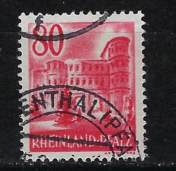 Germany - under French occupation Scott # 6N37, used