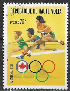 Upper Volta ~ Scott # 392 ~  Used ~ CTO ~ 21st Olympic Games, Montreal