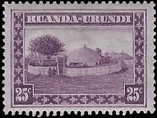 RUANDA-URUNDI   #40 MH (3)