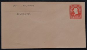 1904 US Sc. #U397 stamped envelope, 2 cent mint entire, good shape