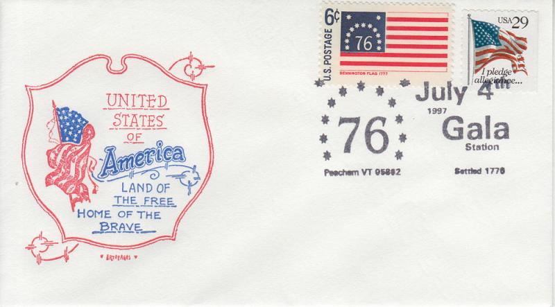 1997 Vermont July 4th Gala Peechem VT Pictorial Artopage