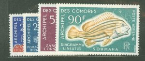 Comoro Islands (includes Grand Comoro) #74-75/C23-C24 Mint (NH) Single (Complete Set)