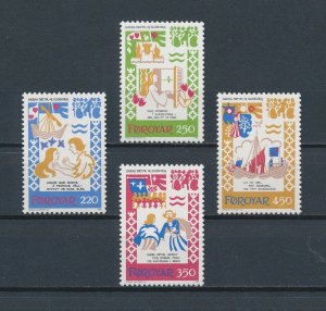 Faroe Islands MNH 86-9 Ballad Scenes 1982
