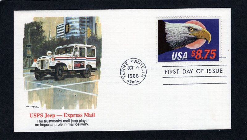 2394 Bald Eagle Head, FDC Fleetwood