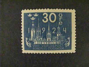 Sweden #202 mint hinged  a22.7 5420