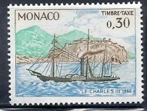Monaco #J62  (MNH) CV $1.40